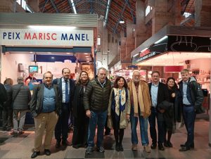 El Gremi de Peixaters i la Federació de Mercats de Barcelona traslladen a la Comissió Europea la realitat de les dificultats del sector del peix a causa de les normatives europees