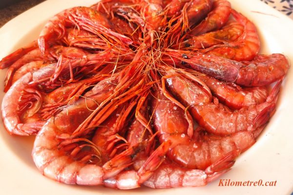 Gambas a l'estil euskadi