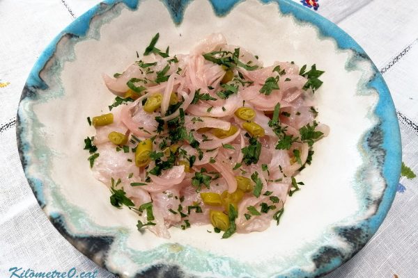 Recepta cebiche corball