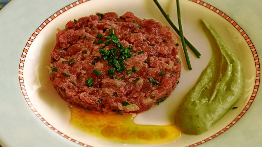 tartar bacoreta vinagreta