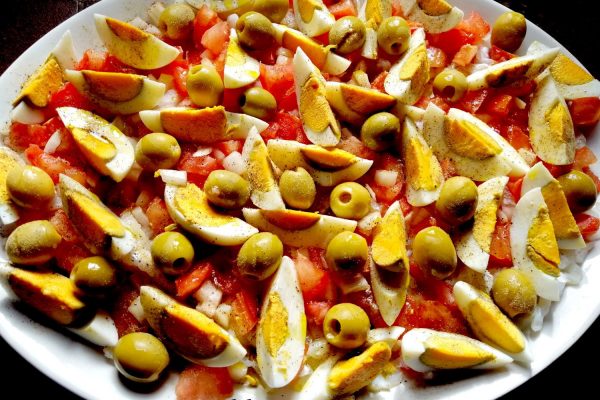 esqueixada de bacallà